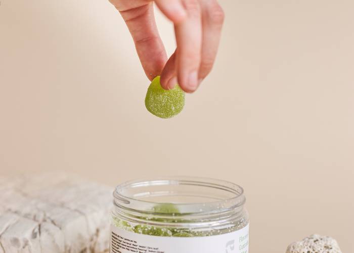 Gummies pour la croissance des cheveux